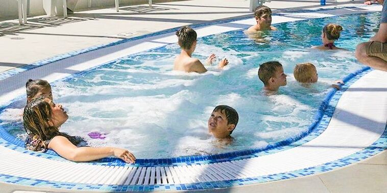 As piscinas poden causar infección por VPH.
